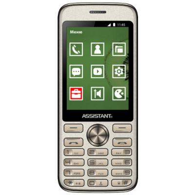 Мобильный телефон Assistant AS-204 Gold (873293012810)