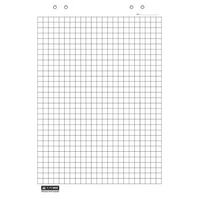 Бумага для флипчарта BUROMAX 64х90, 20 sheets., square (BM.2297)