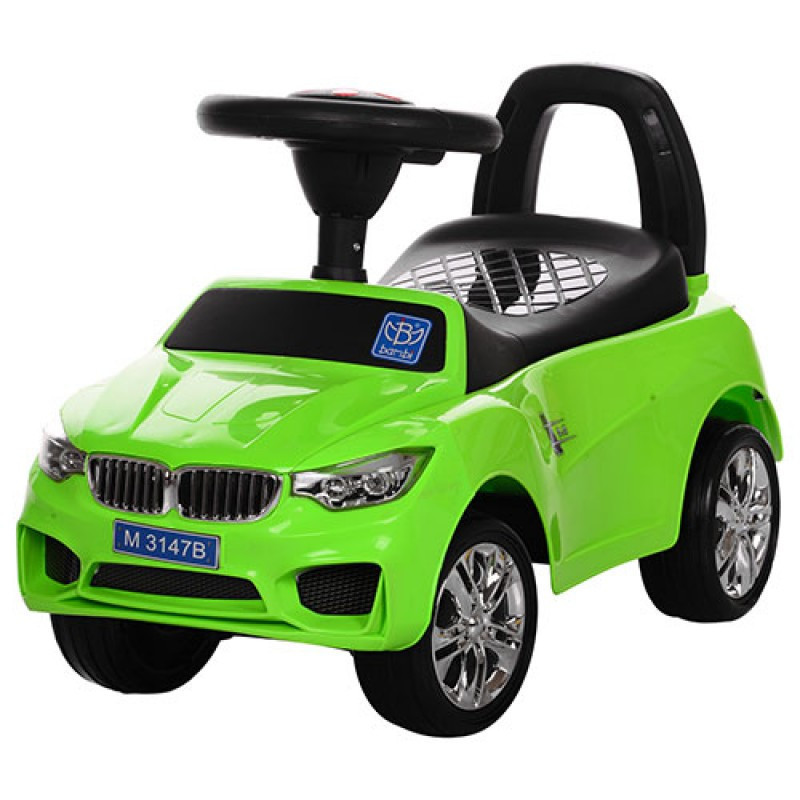 Детская каталка-толокар Bambi BMW M 3147B-5, зеленая