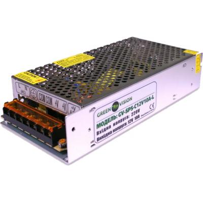 Блок питания для систем видеонаблюдения GreenVision GV-SPS-C 12V10A-L 