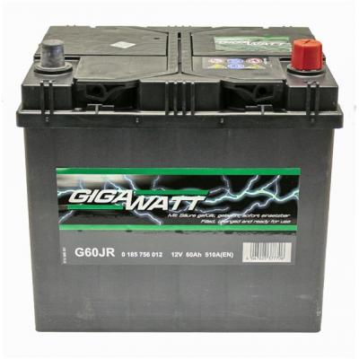 Аккумулятор автомобильный GIGAWATT 60А (0185756012)