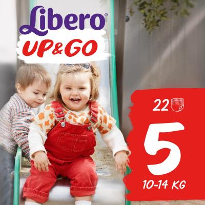Подгузник Libero Up&Go 5 (10-14 кг) 22 шт (7322540686562)