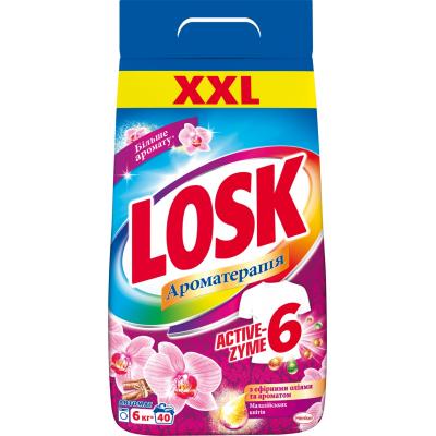 Стиральный порошок Losk автомат аромат Малайзийских цветов 6 кг (90001