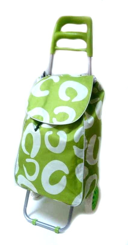 Тачка сумка с колесиками кравчучка 96см MH-1900 зеленая