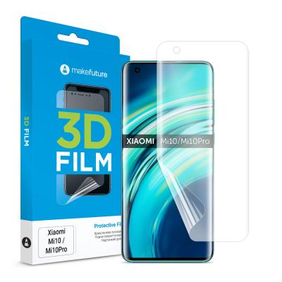 Пленка защитная MakeFuture Xiaomi Mi 10/10 Pro 3D Film (MFT-XM10/10P)