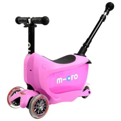 Скутер Micro Mini 2go Deluxe Pink Plus (MMD033)