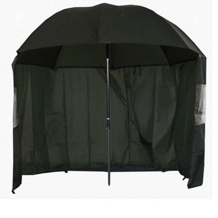 Зонт палатка для рыбалки 2 окна тент d2.2м SF23774