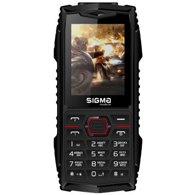 Мобильный телефон Sigma X-treme AZ68 Black Red (4827798374924)
