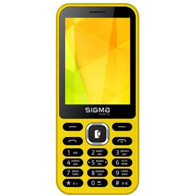 Мобильный телефон Sigma X-style 31 Power Yellow (4827798854761)