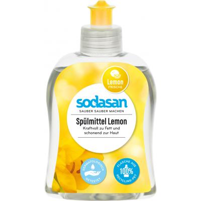 Средство для мытья посуды Sodasan Лимон 300 мл (4019886023160)